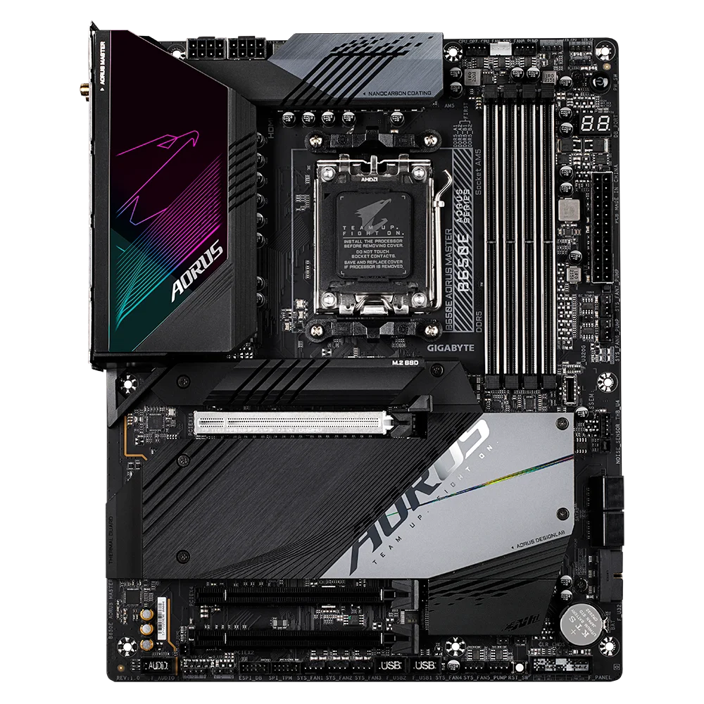 Brand New  B650E AORUS MASTER AM5 Socket for Gaming Desktop 7900X Motherboard Support AMD 7000 CPU DDR5 Ram