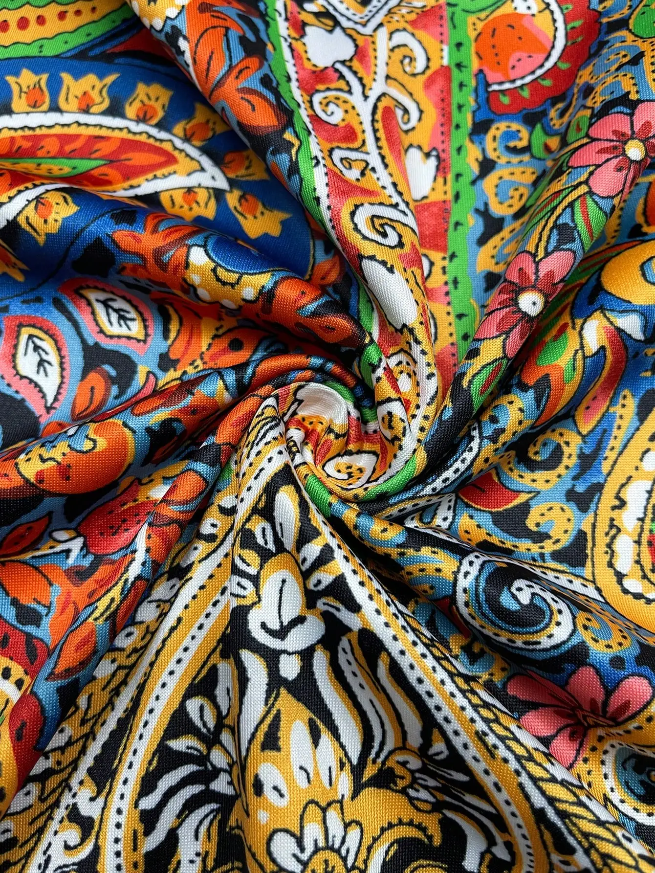 Women's Boho Ethnic Paisley Print Sleeveless Tank Mini Dress, Casual Round Neck A-Line Flowy Dress with Pockets Women's Boho Ethnic Paisley Print Sleeveless Tank Mini Dress, Casual Round Neck A-Line Flowy Dress with Pockets