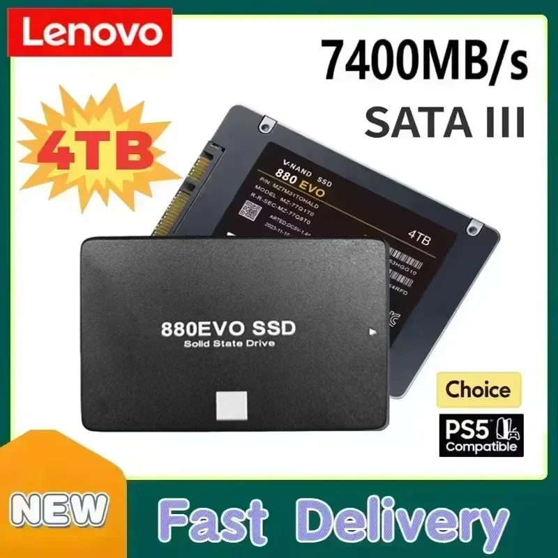 New 880 EVO 2.5 Inch Internal Original SSD Quick Boot SATA 3.0 2TB / 4TB High Speed Solid State Drive for Laptop Desktop PC