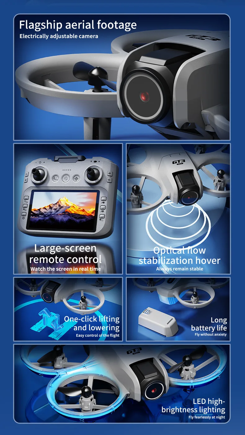 2025New GT3 MAX Drone 8K HD 4.3