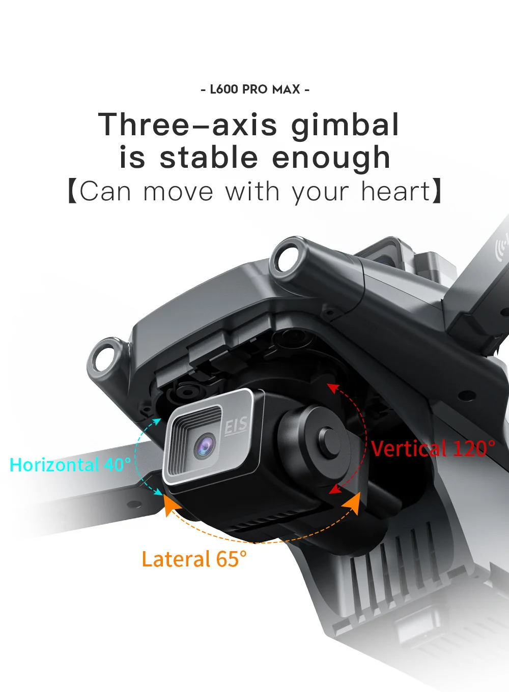 Original L600 PRO MAX GPS Drone Professional 3-Axis PTZ HD Dual Camera Obstacle Avoidance Brushless Motor 5G WIFI RC Quadcopter