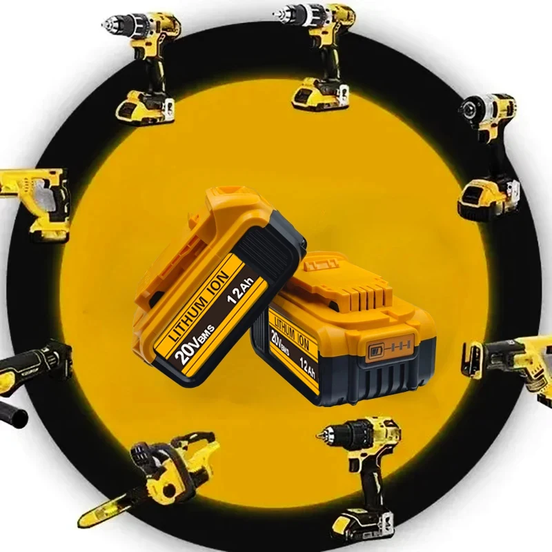 .for DeWalt 18v 20Volt Lithium Ion Batteries 20V 6Ah DCB203 Li ion Battery ReplacementDCB206 DCB205 DCB204 DCB200Power Tools. .for DeWalt 18v 20Volt Lithium Ion Batteries 20V 6Ah DCB203 Li ion Battery ReplacementDCB206 DCB205 DCB204 DCB200Power Tools.