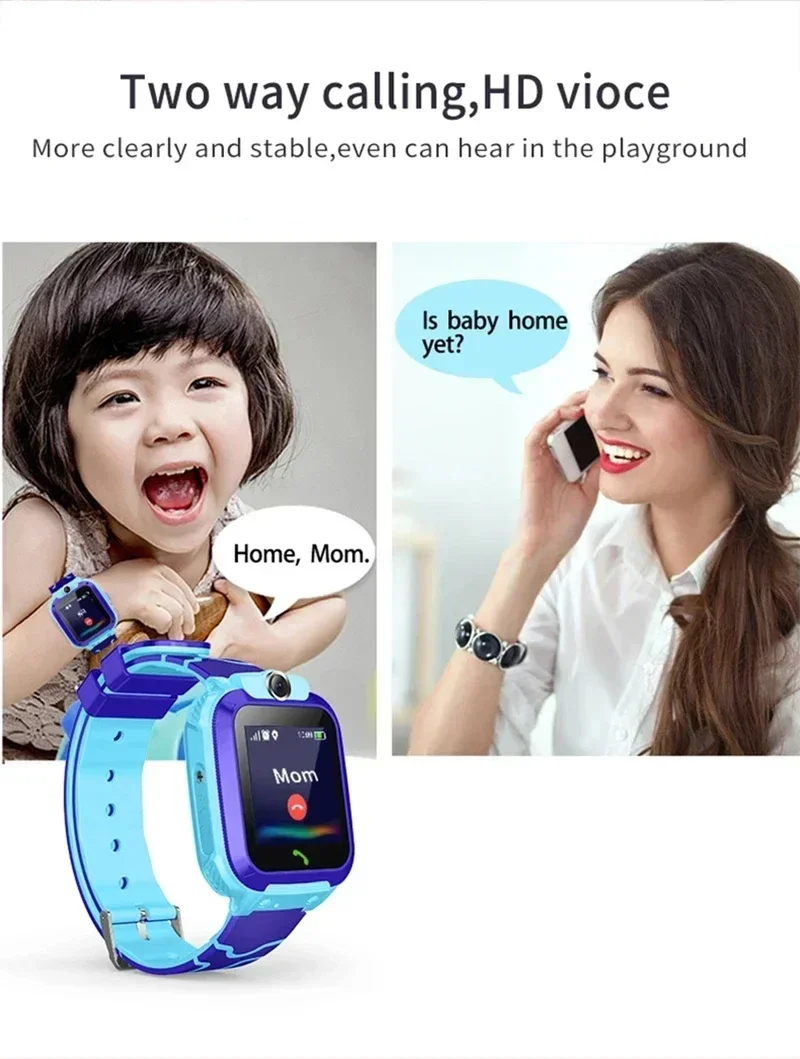 Lenovo 5G Waterproof Children Smart Watch SOS GPS Location Sim Card Call Camera Kid SmartWatch Boy Girl Gift For Ios Android2026 Lenovo 5G Waterproof Children Smart Watch SOS GPS Location Sim Card Call Camera Kid SmartWatch Boy Girl Gift For Ios Android2026