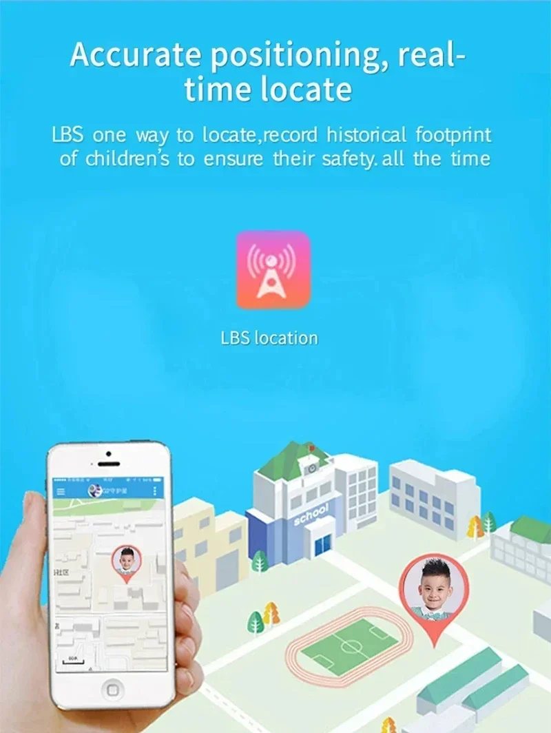 Lenovo 5G Waterproof Children Smart Watch SOS GPS Location Sim Card Call Camera Kid SmartWatch Boy Girl Gift For Ios Android2026 Lenovo 5G Waterproof Children Smart Watch SOS GPS Location Sim Card Call Camera Kid SmartWatch Boy Girl Gift For Ios Android2026