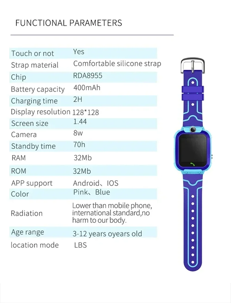 Lenovo 5G Waterproof Children Smart Watch SOS GPS Location Sim Card Call Camera Kid SmartWatch Boy Girl Gift For Ios Android2026 Lenovo 5G Waterproof Children Smart Watch SOS GPS Location Sim Card Call Camera Kid SmartWatch Boy Girl Gift For Ios Android2026
