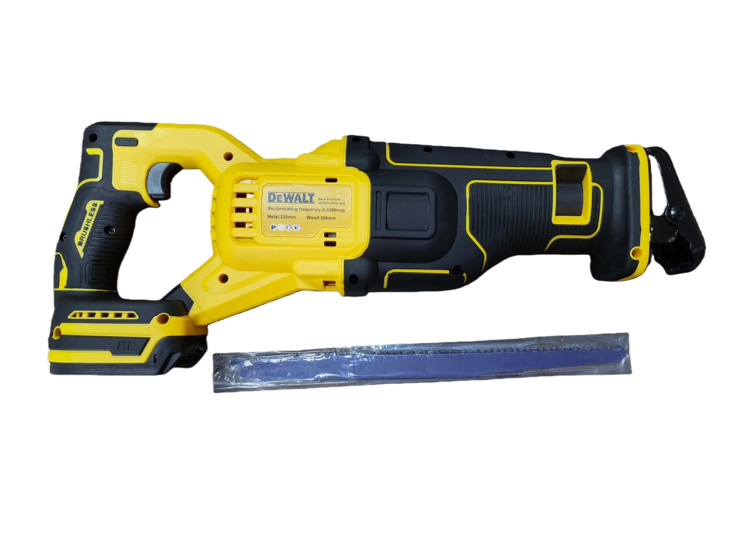 DeWalt brushless lithium battery reciprocating saw woodworking electric saw and household handheld saw DeWalt brushless lithium battery reciprocating saw woodworking electric saw and household handheld saw