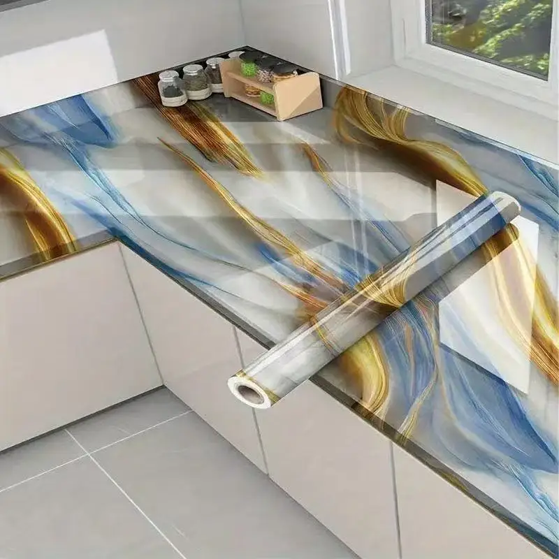 Room Deoc Kitchen Contact Paper Bedroom Wall Deocr Self-adhesive Peel and Stick Wallpaper Wall Stickers Living Room Decoration