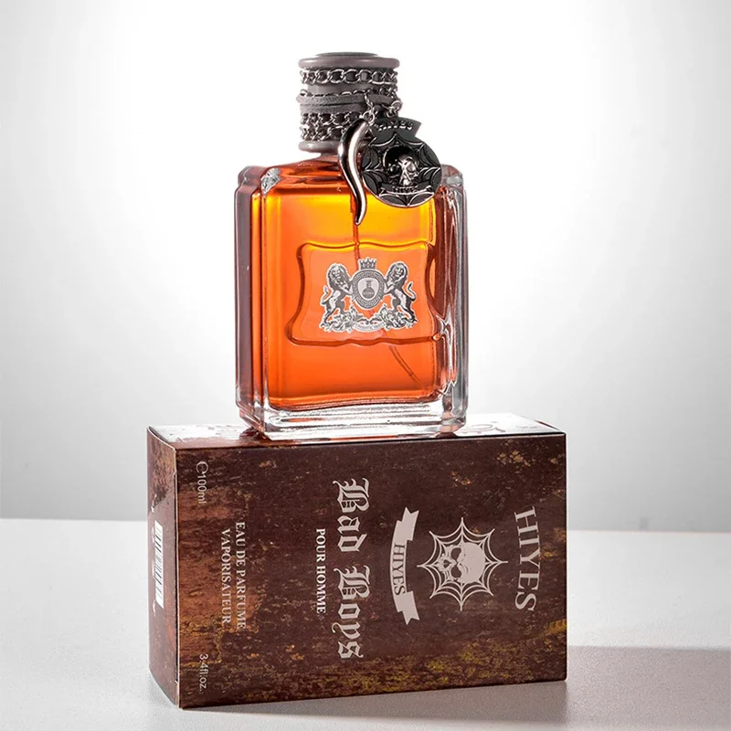 Bad Boy Charm Men's Fragrance Fresh Long-lasting Woody Scent Eau De Toilette That Exudes Charming Aura Attracts The Opposite Sex