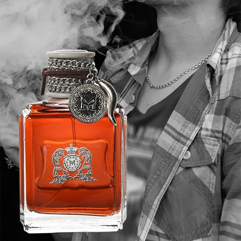Bad Boy Charm Men's Fragrance Fresh Long-lasting Woody Scent Eau De Toilette That Exudes Charming Aura Attracts The Opposite Sex