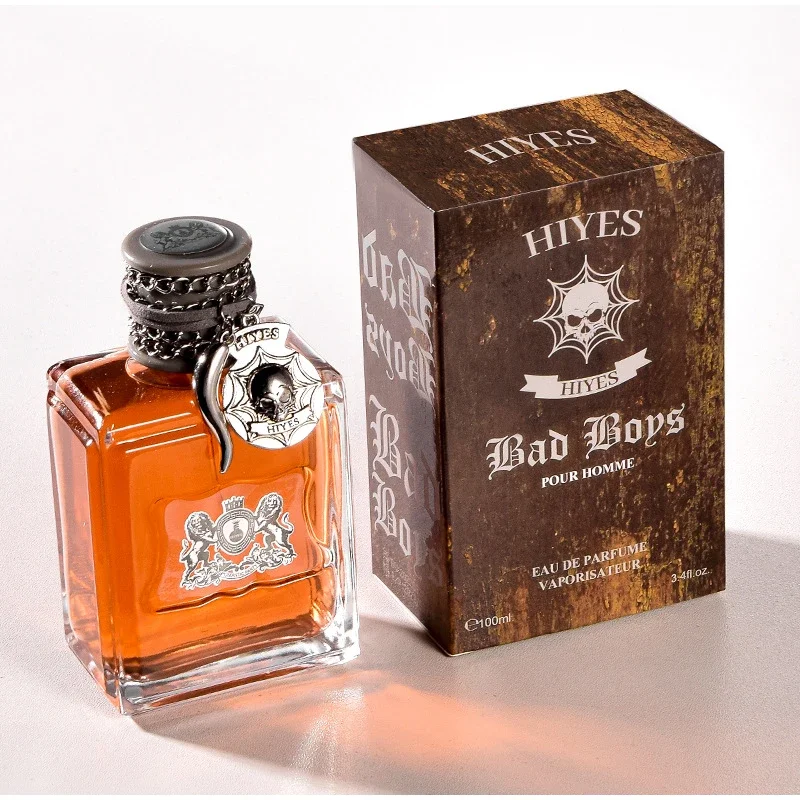 Bad Boy Charm Men's Fragrance Fresh Long-lasting Woody Scent Eau De Toilette That Exudes Charming Aura Attracts The Opposite Sex