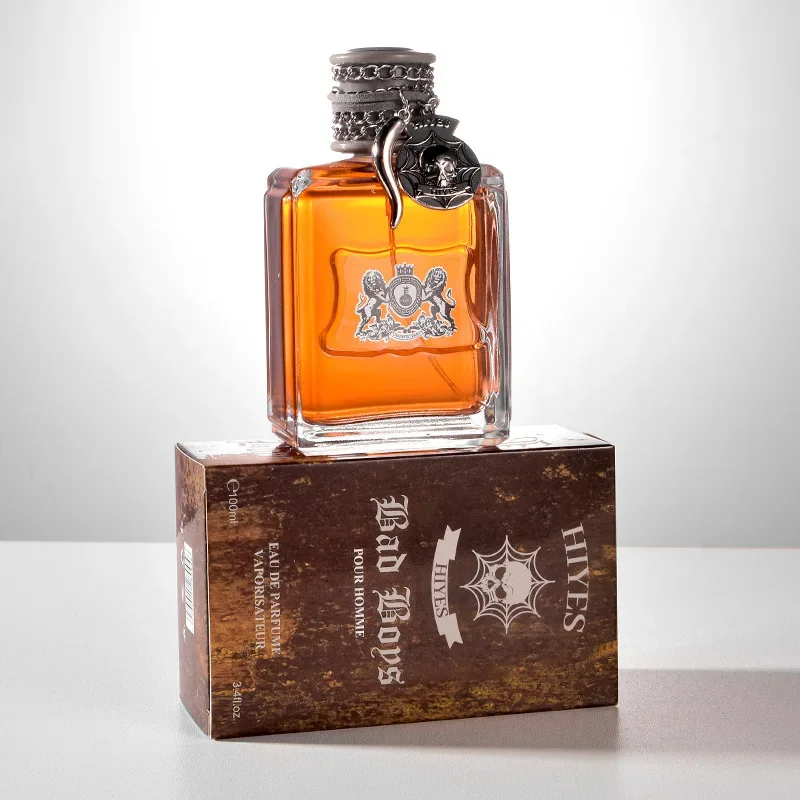 Bad Boy Charm Men's Fragrance Fresh Long-lasting Woody Scent Eau De Toilette That Exudes Charming Aura Attracts The Opposite Sex