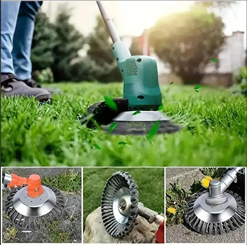 6 Inch Grass Trimmer Head Replacement Universal Fit for Lawn Mower Easy to Install Gardening Tool Accessories 6 Inch Grass Trimmer Head Replacement Universal Fit for Lawn Mower Easy to Install Gardening Tool Accessories