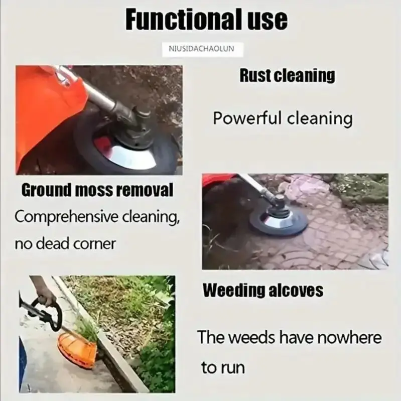 6 Inch Grass Trimmer Head Replacement Universal Fit for Lawn Mower Easy to Install Gardening Tool Accessories 6 Inch Grass Trimmer Head Replacement Universal Fit for Lawn Mower Easy to Install Gardening Tool Accessories