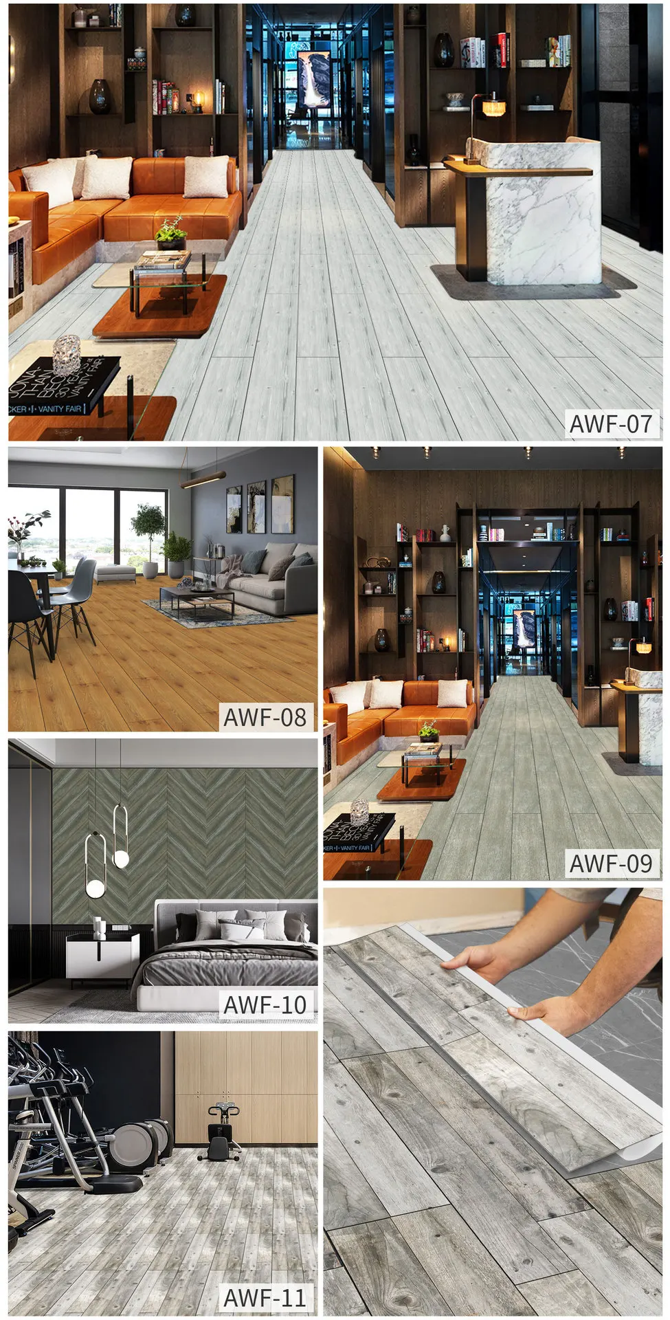 PVC Wood Grain Self-adhesive Floor Sticker Wall Stickers Ceramic Tiles Decal Wear-resistant Waterproof Moisture-proof Home Decor PVC Wood Grain Self-adhesive Floor Sticker Wall Stickers Ceramic Tiles Decal Wear-resistant Waterproof Moisture-proof Home Decor