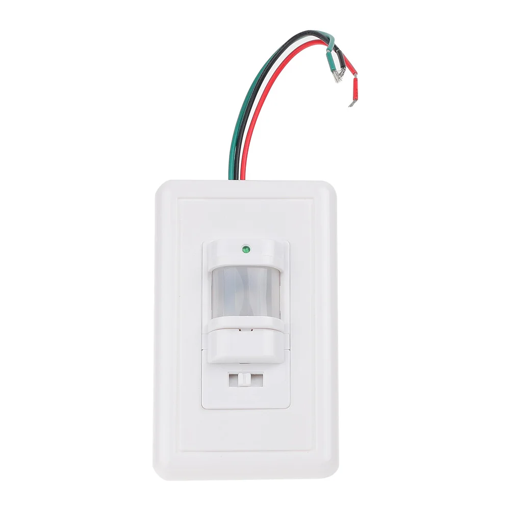 PIR Motion Sensor Switch AC 110V-240V Recessed Infrared smart Human Body Sensor Wall Switch Power Supply Accessories PIR Motion Sensor Switch AC 110V-240V Recessed Infrared smart Human Body Sensor Wall Switch Power Supply Accessories