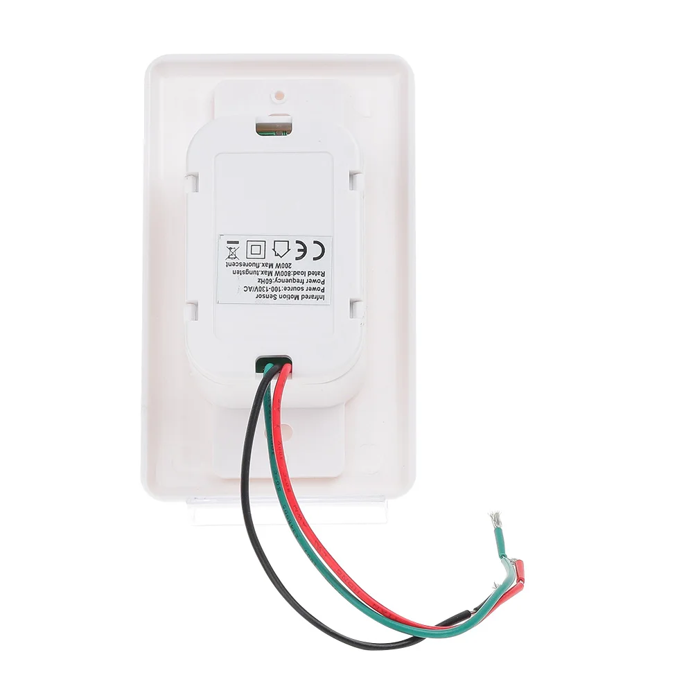 PIR Motion Sensor Switch AC 110V-240V Recessed Infrared smart Human Body Sensor Wall Switch Power Supply Accessories PIR Motion Sensor Switch AC 110V-240V Recessed Infrared smart Human Body Sensor Wall Switch Power Supply Accessories