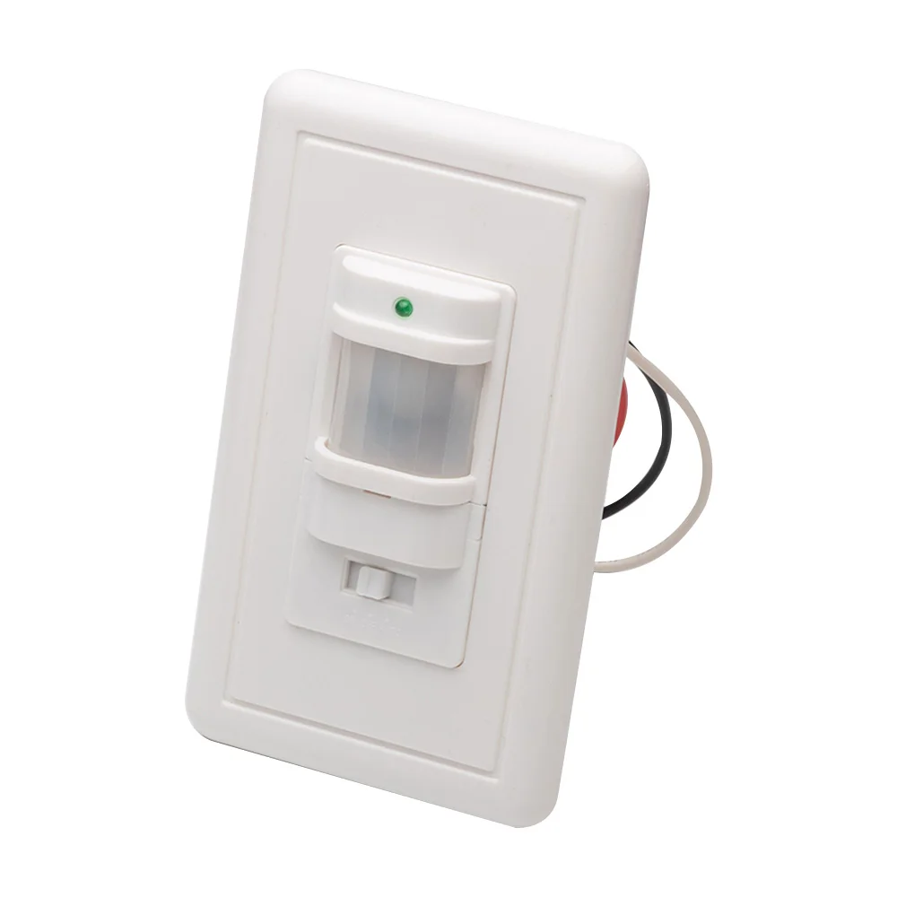 PIR Motion Sensor Switch AC 110V-240V Recessed Infrared smart Human Body Sensor Wall Switch Power Supply Accessories PIR Motion Sensor Switch AC 110V-240V Recessed Infrared smart Human Body Sensor Wall Switch Power Supply Accessories