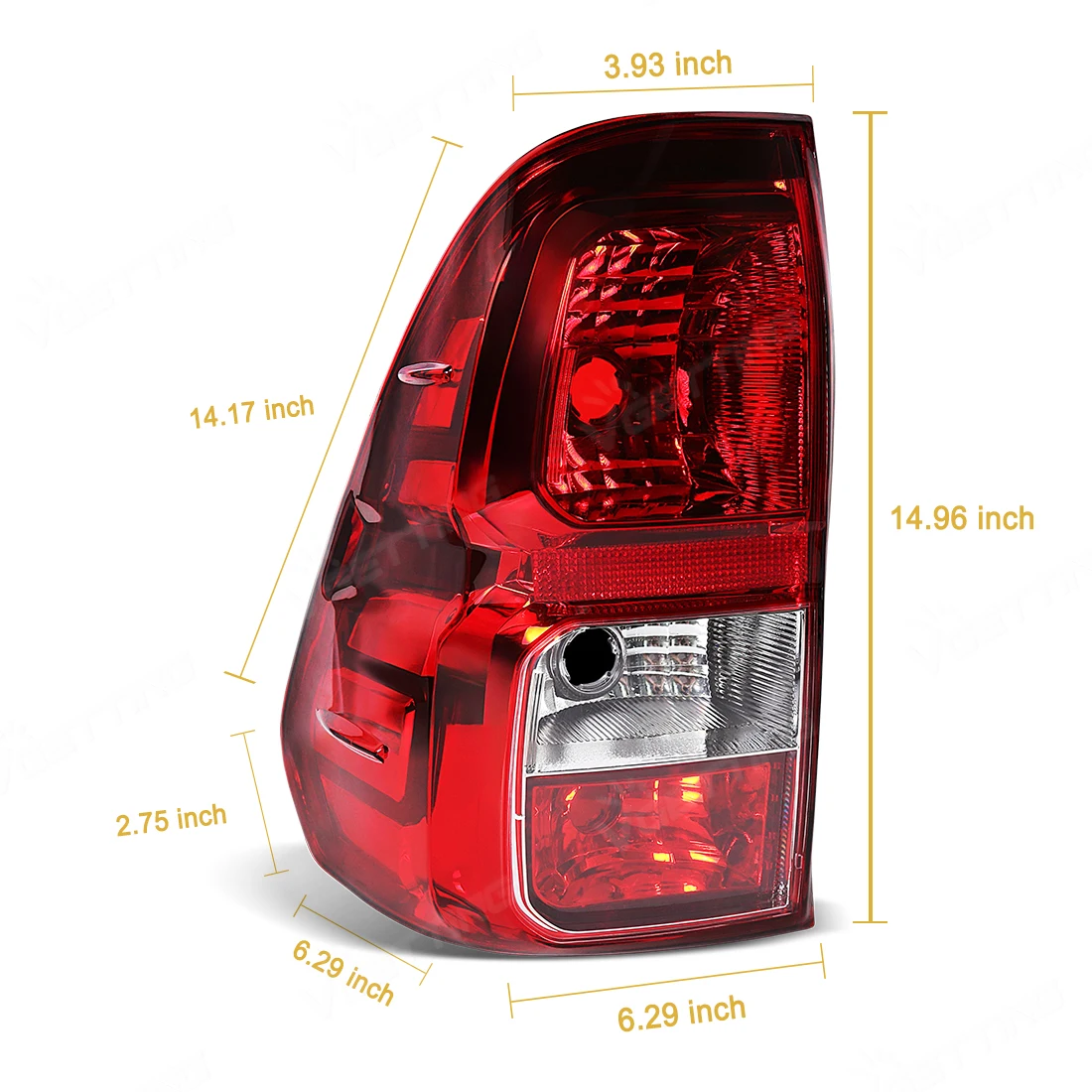 Left/Right Tail Lamp For Toyota Hilux Revo Pickup 2016 2017 2018 Auto Rear Tail Light with Wire Harness Car Accessories No Bulbs