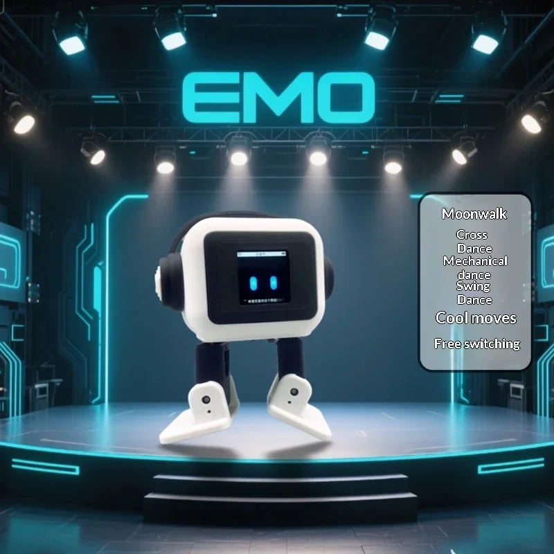 EMO Robot Toy Desktop Pet Intelligent Ai Electronic Accompanying Decoration Electronic Advanced Smart Pet Children's Toys Gift