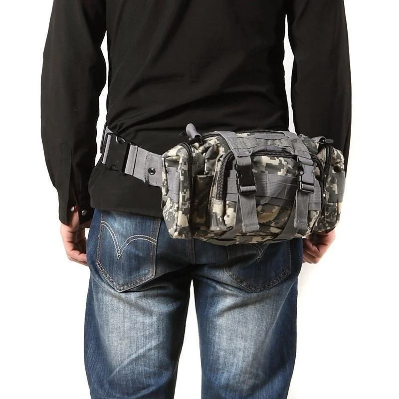 Outdoor Backpack Hunting Waist Pack Waist Bag Camping Hiking Pouch Chest Bag Outdoor Backpack Hunting Waist Pack Waist Bag Camping Hiking Pouch Chest Bag