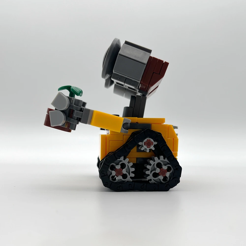Classic Movie 200+pcs Mini Robot Wall-e MOC Building Blocks Model DIY Bricks Kits Creative Toys for Kids Children Adult Gifts