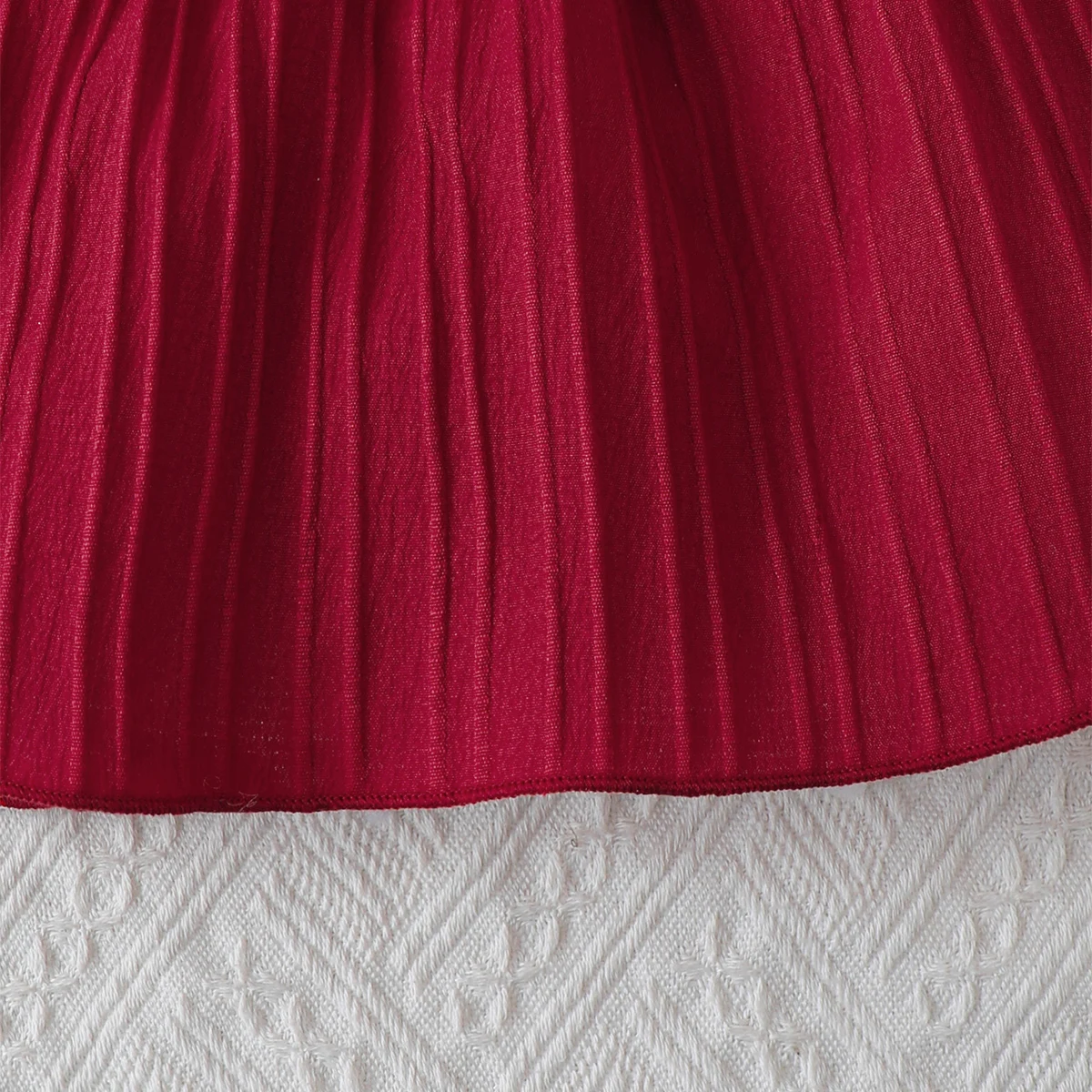 Baby girl's Sleeveless Dress Solid color Ruffled edges Fashion Summer Dress+Headband, 0-24 Months old Baby girl's New Year Dress Baby girl's Sleeveless Dress Solid color Ruffled edges Fashion Summer Dress+Headband, 0-24 Months old Baby girl's New Year Dress