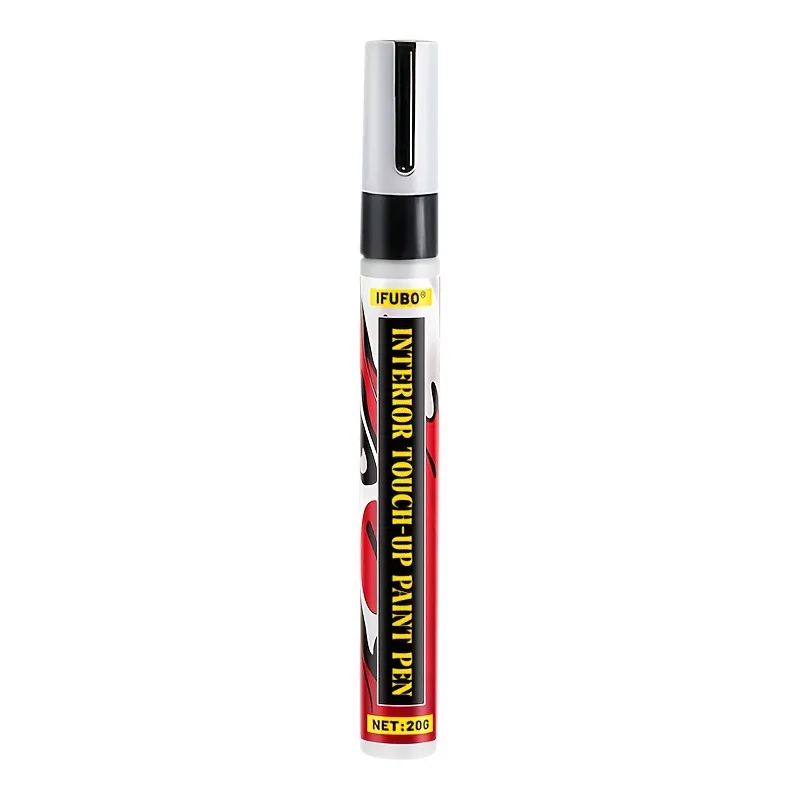 Car Button Paint Repair Pen | Black Touch-Up | Fix Interior/Steering Wheel/Dashboard Scratches | Leather Seat Color Matching Car Button Paint Repair Pen | Black Touch-Up | Fix Interior/Steering Wheel/Dashboard Scratches | Leather Seat Color Matching
