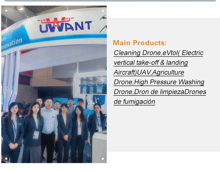 Uwant Eagle PRO Evtol Electric Manned Ultralight Aircraft with Battery Power Foldable Design 100Km/h Speed