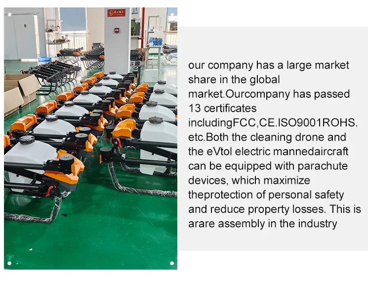 Uwant Eagle PRO Evtol Electric Manned Ultralight Aircraft with Battery Power Foldable Design 100Km/h Speed