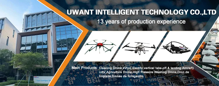 Uwant Eagle PRO Evtol Electric Manned Ultralight Aircraft with Battery Power Foldable Design 100Km/h Speed