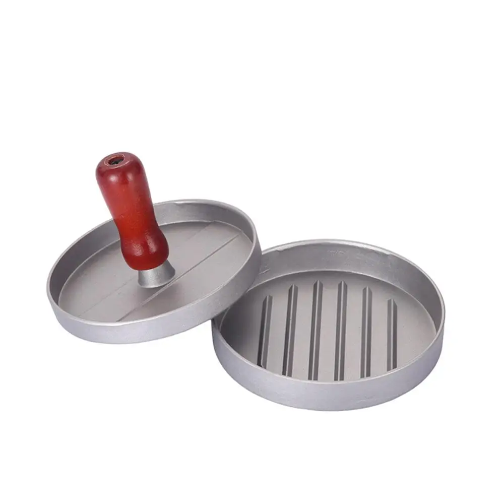 Hamburger Patty Machine Home Kitchen Burger Meat Press Making Round Patty Press Mold Creative Breakfast Patty Maker Aluminum Bur