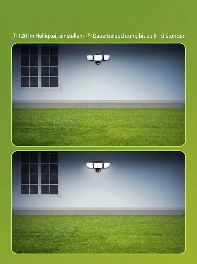 Motion Sensor Solar Wall Light IP65 Outdoor Remote Control Security LED Lamp for Garden Street Decoration