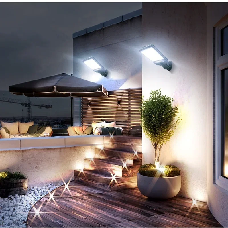Powerful LED Solar Outdoor Led Courtyard Wall Lamp Rechargeable Human Body Induction Garden Terrace Garage Door Street Lighting Powerful LED Solar Outdoor Led Courtyard Wall Lamp Rechargeable Human Body Induction Garden Terrace Garage Door Street Lighting