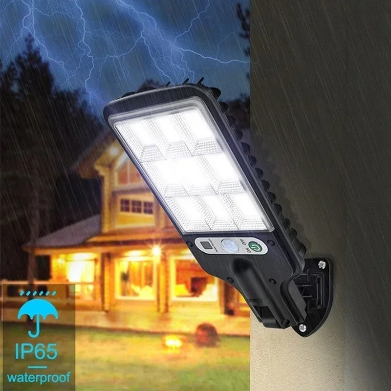 Powerful LED Solar Outdoor Led Courtyard Wall Lamp Rechargeable Human Body Induction Garden Terrace Garage Door Street Lighting Powerful LED Solar Outdoor Led Courtyard Wall Lamp Rechargeable Human Body Induction Garden Terrace Garage Door Street Lighting