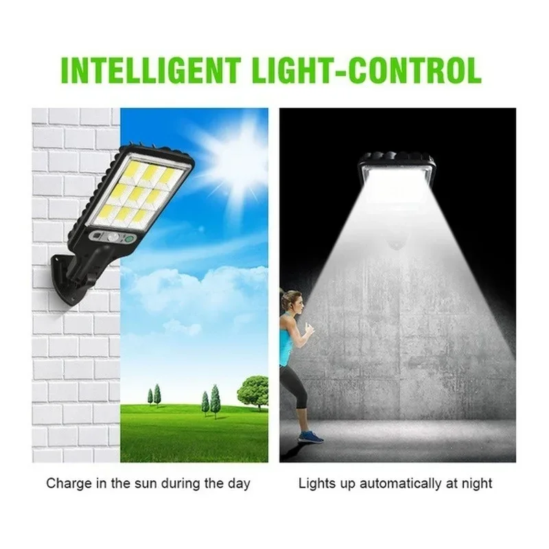 Powerful LED Solar Outdoor Led Courtyard Wall Lamp Rechargeable Human Body Induction Garden Terrace Garage Door Street Lighting Powerful LED Solar Outdoor Led Courtyard Wall Lamp Rechargeable Human Body Induction Garden Terrace Garage Door Street Lighting