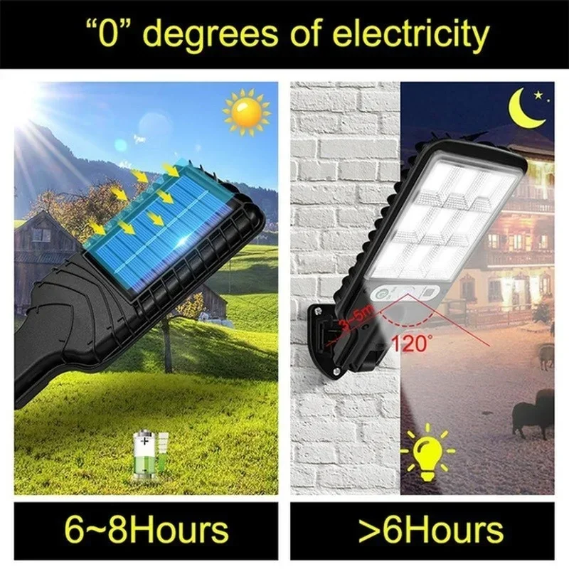Powerful LED Solar Outdoor Led Courtyard Wall Lamp Rechargeable Human Body Induction Garden Terrace Garage Door Street Lighting Powerful LED Solar Outdoor Led Courtyard Wall Lamp Rechargeable Human Body Induction Garden Terrace Garage Door Street Lighting