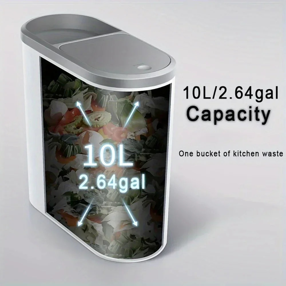 New Press-Type Trash Can With Lid Narrow Gap Holder Bathroom Kitchen Bedroom Large Capacity Household Waste Storage Container New Press-Type Trash Can With Lid Narrow Gap Holder Bathroom Kitchen Bedroom Large Capacity Household Waste Storage Container