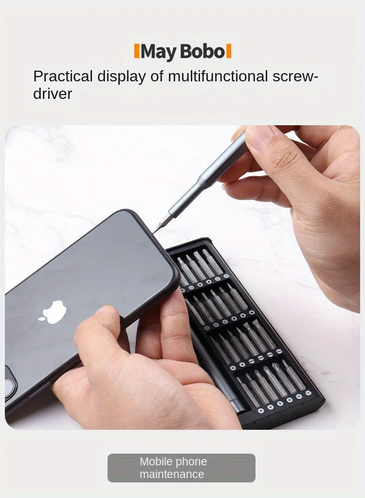 Precision Screwdriver Set 25 in 1 Phillips Torx Hexagonal Flat Head Magnetic Screwdriver Head for iPhone PC Watch Camera Glasses Precision Screwdriver Set 25 in 1 Phillips Torx Hexagonal Flat Head Magnetic Screwdriver Head for iPhone PC Watch Camera Glasses