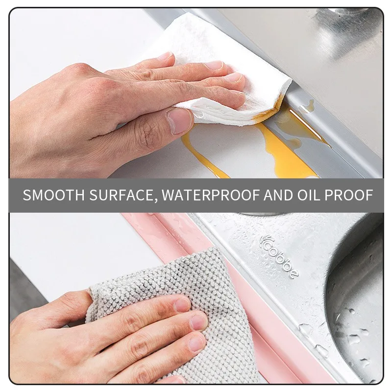 Waterproof Sealing Tape Strips PVC Self Adhesive Wall Sticker for Bathroom Shower Bath Seal Caulk Strip Kitchen Sink Mold Proof Waterproof Sealing Tape Strips PVC Self Adhesive Wall Sticker for Bathroom Shower Bath Seal Caulk Strip Kitchen Sink Mold Proof