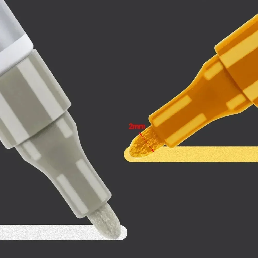 Car Paint Scratches Repair Brush Pen Waterproof Water Paint Marker Pen Car Tire Tread Care Automotive Black White Red Silver Car Paint Scratches Repair Brush Pen Waterproof Water Paint Marker Pen Car Tire Tread Care Automotive Black White Red Silver