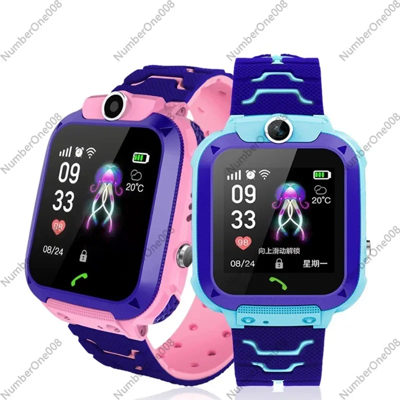 Kids Smartwatch Waterproof GPS Tracker Video Call Flashlight Multi-language Childrens Smart Watch Kids Smartwatch Waterproof GPS Tracker Video Call Flashlight Multi-language Childrens Smart Watch